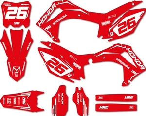 Sticker kit Honda CRF 250 R 2013 - 2016 Shogun style stickers decals graphics - Picture 1 of 7