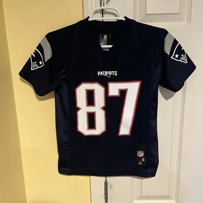 New England Patriots NFL Equipo Ropa Rob Gronkowski Camiseta Juvenil Pequeña (8) Foto 1 de 4