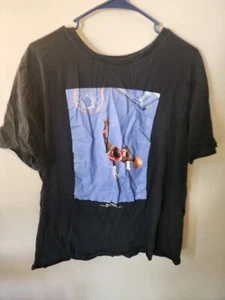 Michael Jordan Engineered for Flight Dunk Graphic Black T-Shirt Size XL - Picture 1 of 3