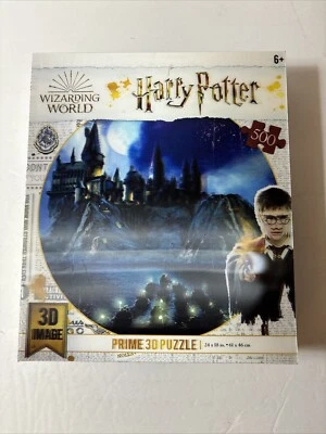 Harry Potter 500 Piece Prime 3D Puzzle Wizarding World By 4D New Sealed - Image 1 of 4