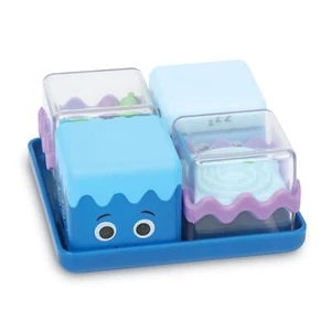 Cool Down Cubes Kleinkind zappeln sensorisches Spielzeug vier beruhigende Aktionen kinderfreundlich - Bild 1 von 6