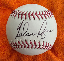 Nolan Ryan Autographed Baseball - HOF Nolan Ryan Signed Baseball