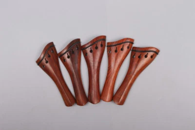 5 piezas 4 cuerdas 4/4 piezas de violín Redwood violín cordal alta calidad Foto 1 de 4