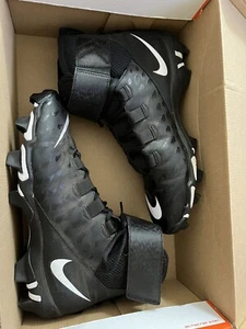 Nike Force Savage 2 Shark Black/White Men's Football Cleats Size 11 - Picture 1 of 4