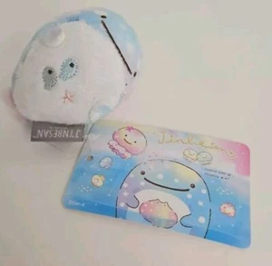 San-x Jinbe San Walhai SELTEN 3 Zoll Mini Jinbesan Fisch Stofftier Plüschtier - Bild 1 von 5
