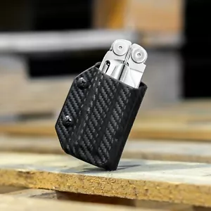 Clip & Carry Kydex guaina multitool si adatta a Leatherman WAVE / WAVE + PLUS - Made in USA - Foto 1 di 22