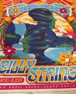 Billy Strings Poster Van Andel Grand Rapids MI 235/800 2 Night 5/30 5/31/25 🔥 - Picture 1 of 2