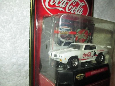 MATCHBOX 60 1970 gto pontiac  COKE coca-cola  MBX 1/64  - Image 1 of 4