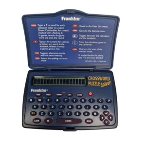 Franklin Crossword Puzzle Solver CWM-108 Fully Working - Picture 1 of 4