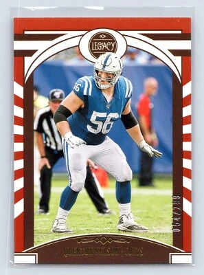 2020 Panini Legacy #33 Quenton Nelson Red #/299 - Image 1 of 2