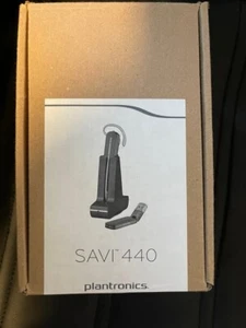 Plantronics Savi W440 Convertible Wireless Headset- Never Used - Zdjęcie 1 z 5