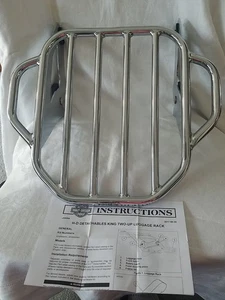 Harley Davidson Touring KING Two Up Luggage Quick Release Rack 2009-2025 NIB - Picture 1 of 8