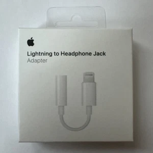 Apple Lightning to 3.5 mm Headphone Jack Adapter - Photo 1 sur 2