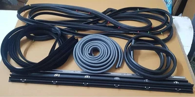 Suzuki Samurai SJ410 SJ413 Door Window Trim Molding Seal Garnish Whisker Set - Image 1 of 4