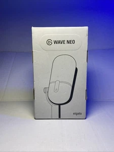 🔥NOWY ZAPIECZĘTOWANY🔥 Elgato Wave Neo Mikrofon USB-C na USB-A Gaming Streaming - Zdjęcie 1 z 3