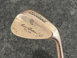 POLISHED Cleveland 60° BeCu Lob Wedge Beryllium Copper Project X 6.5 Jumbo Grip - Picture 1 of 6