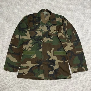US Army Field Jacket Aviation Coat Aircrew Woodland Camouflage Small-Regular - Picture 1 of 7