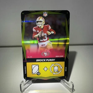 2024 UNO Elite Core Edition Brock Purdy Yellow Foil Card #141 49ers - Picture 1 of 2