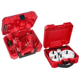 BIG HAWG Carbide Hole Saw Kit (10-Piece) with Hole Dozer Electricians Bi-Metal H - Picture 1 of 12