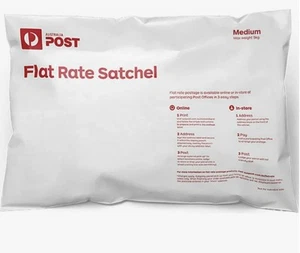 16 Packs Of 10x AusPost Medium Flat Rate Satchel | Australia Post | 10 Bag Pack - Picture 1 of 1