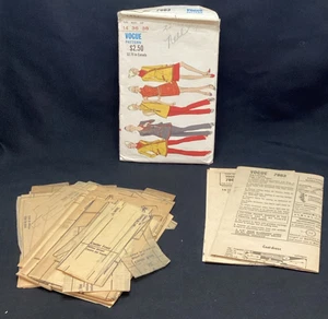 Vtg late 60' Vogue Pattern 7863 (14/36/38) - free shipping - Picture 1 of 5