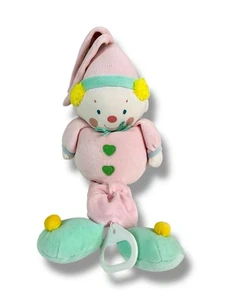 Peluche pagliaccio pagliaccio vintage Baby Gund culla musicale estraibile testato funziona!! - Foto 1 di 3