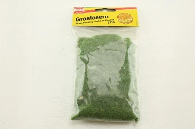 Busch 7110 Grasfaser Flocken Rasen Gras 20g in der OVP - Bild 1 von 2