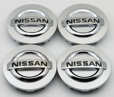 Nissan Armada Titan Truck silver center cap caps wheel Factory OEM set 4 3.25" - Image 1 of 3