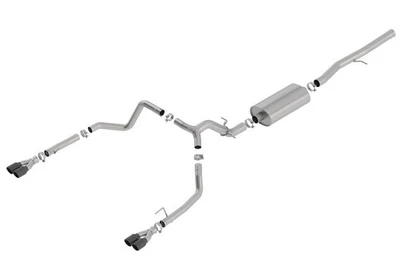 Borla Exhaust System Kit Fits 2019-2023 Chevrolet Silverado 1500/ GMC Sierra 150 Foto 1 de 4