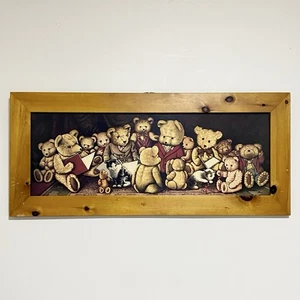 Oso de peluche de colección grande estampado de coleccionistas Friends Are The Best Collectibles enmarcado - Imagen 1 de 13