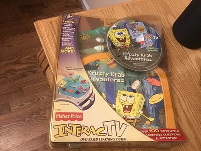 Fisher-Price InteracTV SpongeBob Squarepants Krusty Krab Adventures DVD Learning - Image 1 of 4