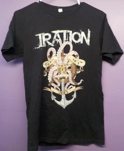 Unisex Black Small Iration 2015 Tales From the Sea Band Tour Concert Shirt Rare - Picture 1 of 8