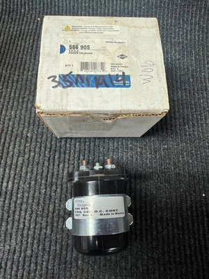 WHITE RODGERS 4 TERMINAL SOLENOID RELAY 24 VOLT 586-905 - Image 1 of 4