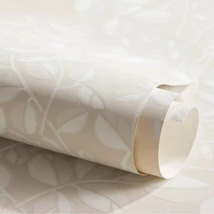 Serena & Lily Wallpaper Sand Valley Beige Floral Wallpaper One Roll - Picture 1 of 6