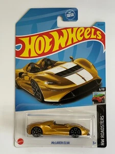 2024 Hot Wheels HW Roadsters McLaren Elva Gold 82/250 - Picture 1 of 2