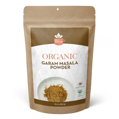 Polvo orgánico Garam Masala - Pure Garam Masala Spice - 16 OZ Foto 1 de 3