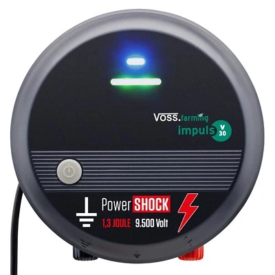 Power Weidezaungerät 230V impuls V30 Elektrozaungerät Pferdezaun Paddock