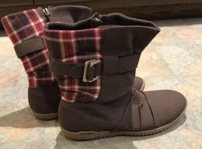  Botas a Cuadros Patagonia Kula Hebilla Performance Rojo Espresso 6.5 37.5 $160 ¡NUEVAS!! Foto 1 de 4