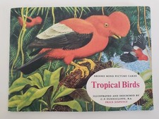 BROOKE BOND PG TIPS PICTURE CARDS - TROPICAL BIRDS - COMPLETE BOOK - 1961