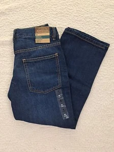 Roebuck & Co Jeans Boys Size 8 Husky Straight Adjustable Waist Sear NEW - Picture 1 of 12