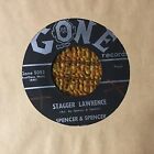 45 RPM Spencer and Spencer GONE 5053 Stagger Lawrence / Stroganoff Cha Cha M-