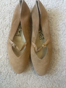 Scarpe Salvatore Ferragamo Marrone Scamosciato Edizione Limitata - Taglia 3,5 - Foto 1 di 8