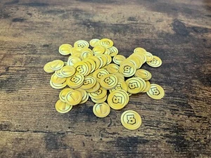 75 Game Parts Pieces Gamer Monopoly 2017 Parker Brothers, 37 "5" and 38 "1" - Picture 1 of 1