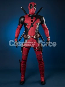 Deadpool 3 Wade Wilson Cosplay Costume Jumpsuit Premium Version Outfit - Picture 1 of 28