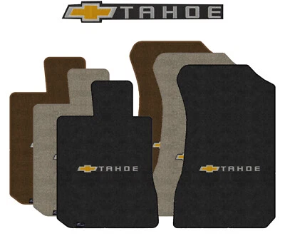 Tapetes carpete dianteiro Lloyd Luxe para Chevrolet Tahoe 07-14 com Tahoe com logotipo gravata borboleta - Imagem 1 de 4