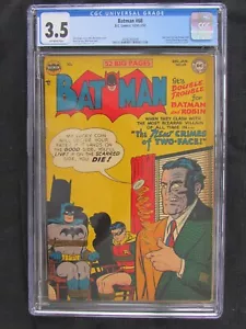 1952 BATMAN #68, GOLDEN AGE D.C., CGC 3.5 - CLASSIC TWO-FACE HARVEY DENT COVER - Picture 1 of 3