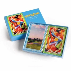 Springbok " Tee it Up" ~ Bridge Jumbo Index Playing Cards - Picture 1 of 1
