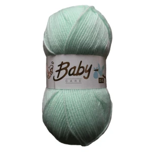 Woolcraft Baby Care DK Knitting Wool / Yarn 100g - 606 Mint - Picture 1 of 1