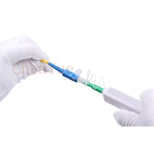2.5mm SC ST FC One Click Universal Fiber Optic Cleaning Cleaner Pen 800 Cleans - Picture 1 of 5