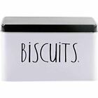 Rae Dunn Tin Storage Box, Biscuits